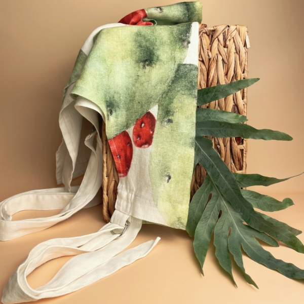 grembiule lino simple day fichi d'india