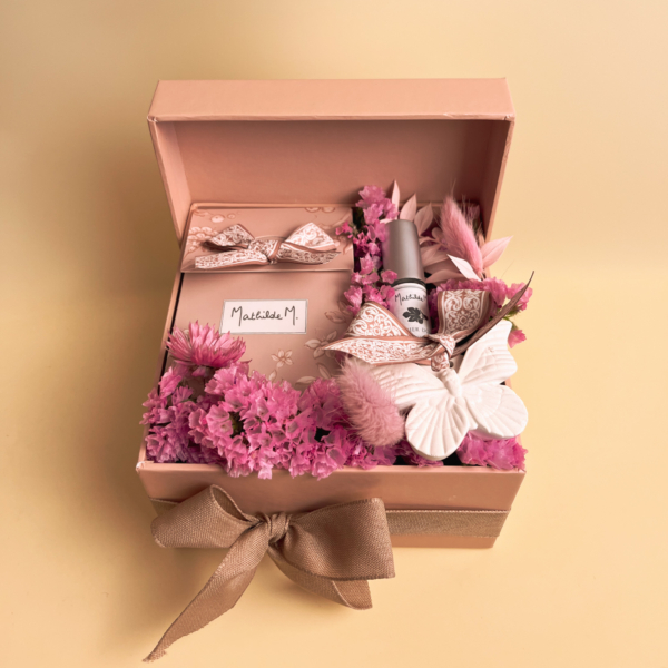 flowers box fiori secchi e gessetto profumato