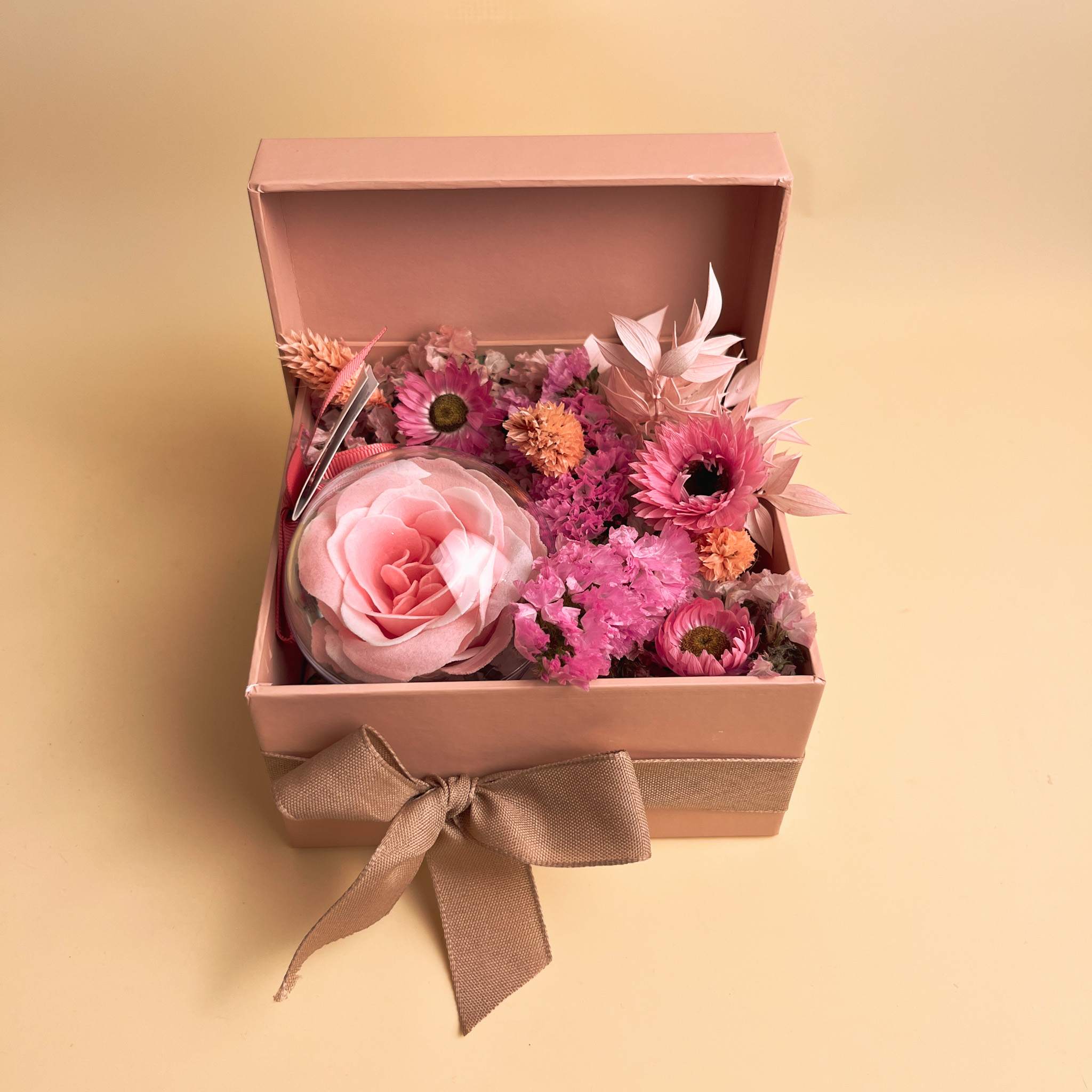 flowers box fiori secchi e sapone profumato