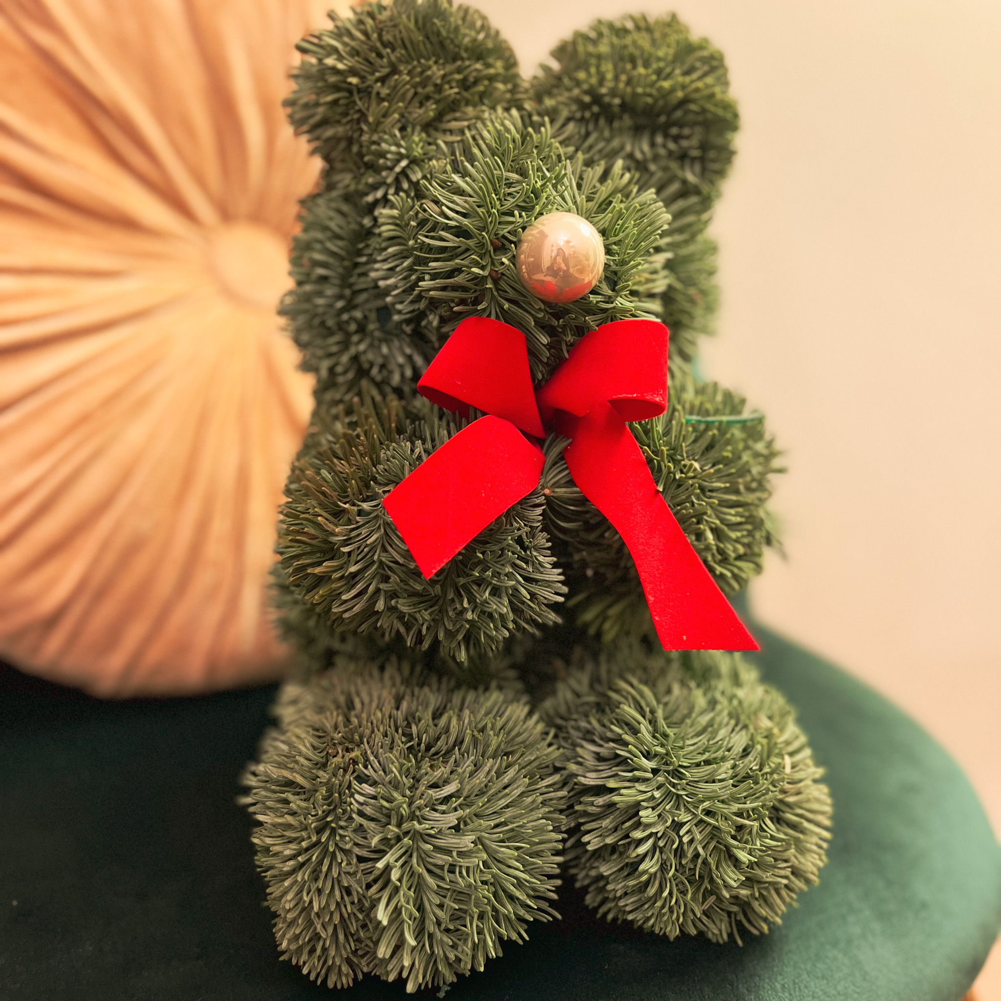 orsetto natalizio in abete